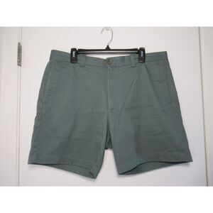 J. Crew Men's Green Re-Imagined Chino Flex Stretch Cotton 7" inseam Shorts 36